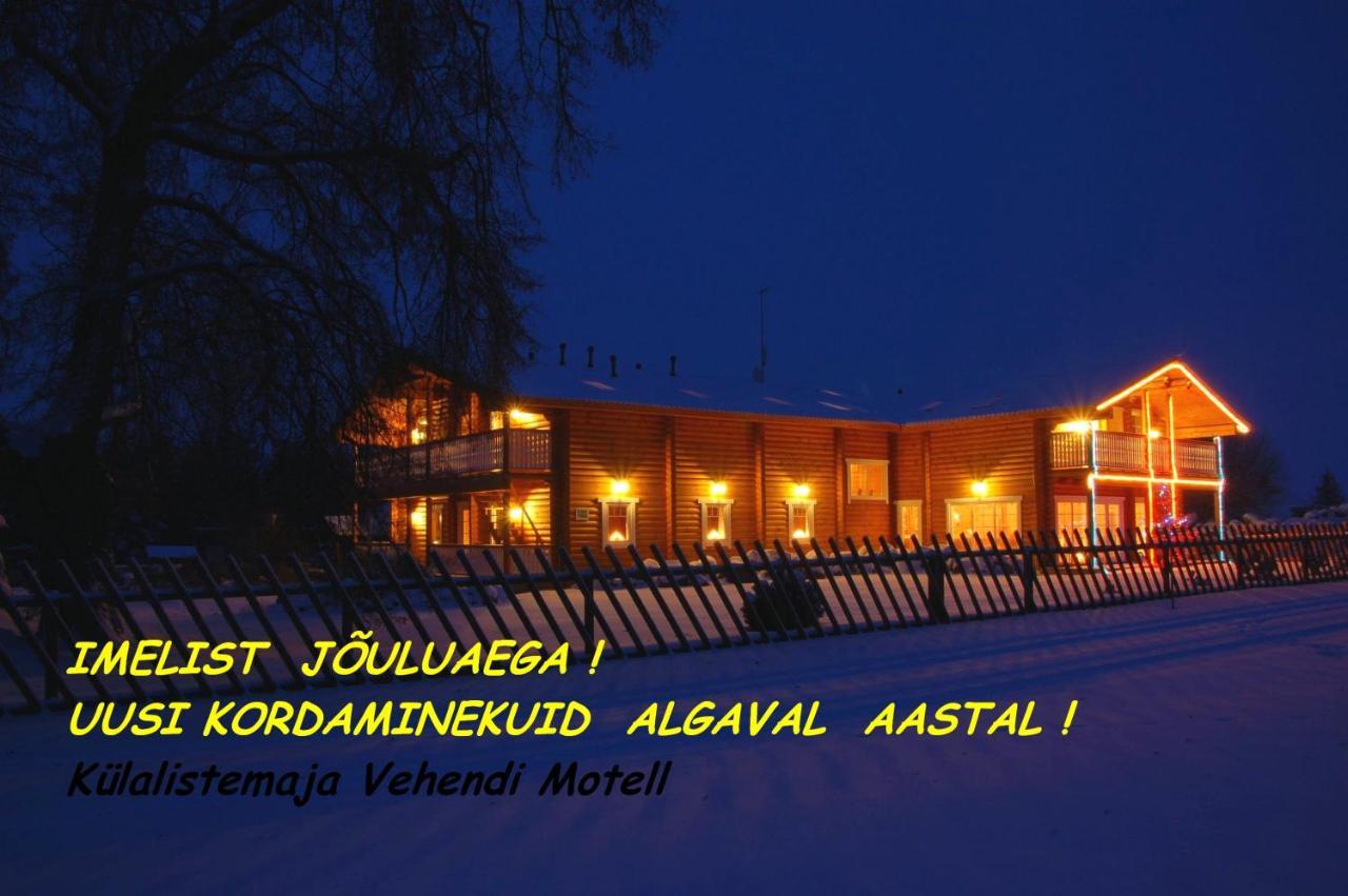 Kuelalistemaja Vehendi Motell Kültér fotó